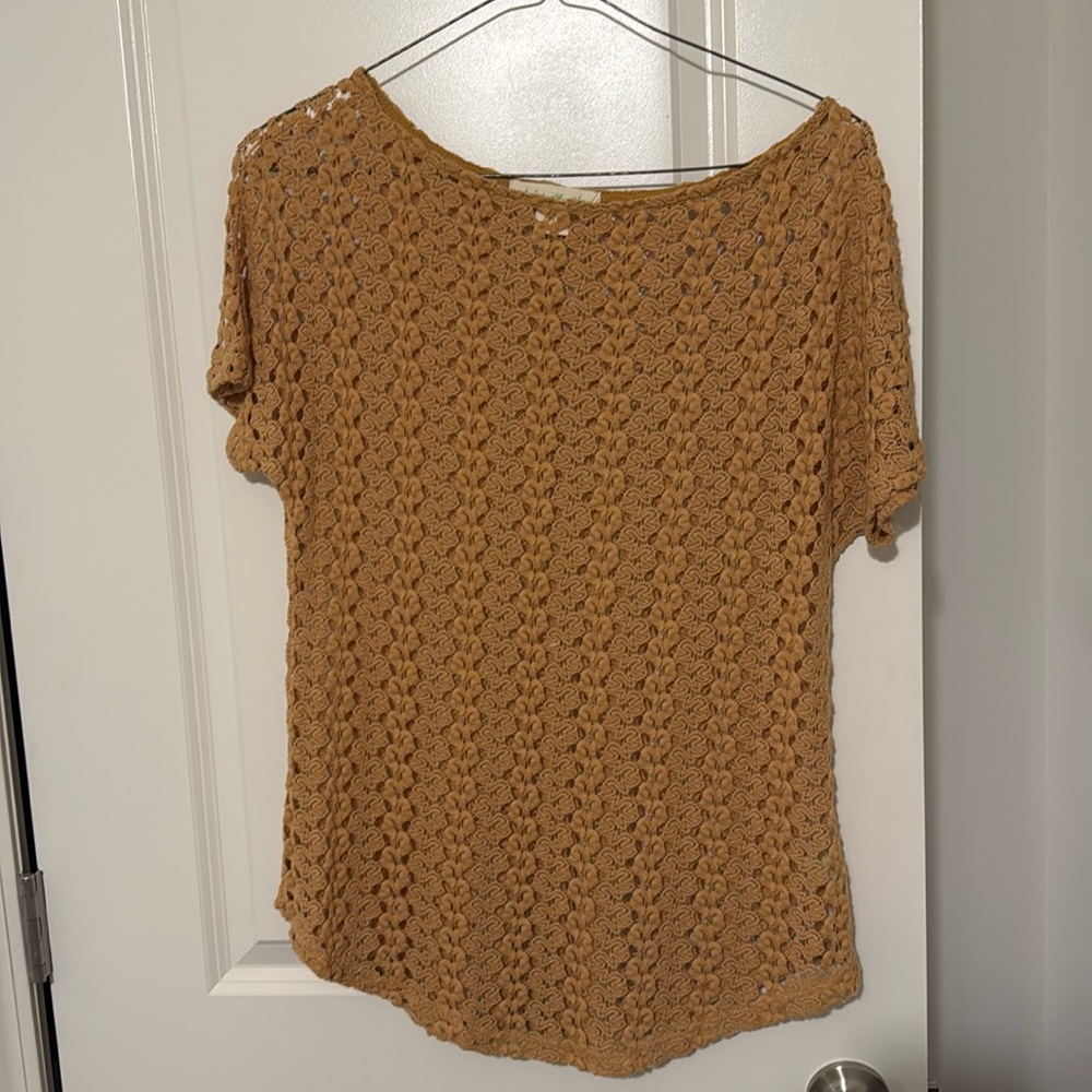 Staring At Stars Crochet Shirt